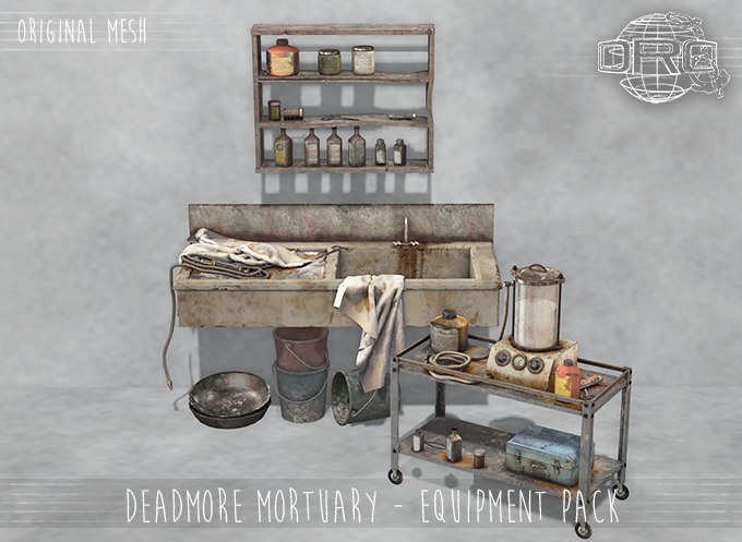 -DRD- Deadmore Mortuary - Equipment Pack (add)