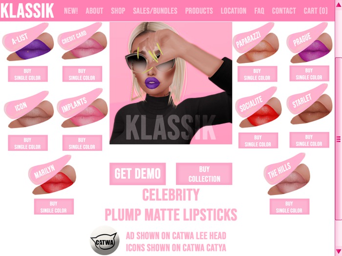 [KLASSIK] Celebrity Plump Matte Lip Collection