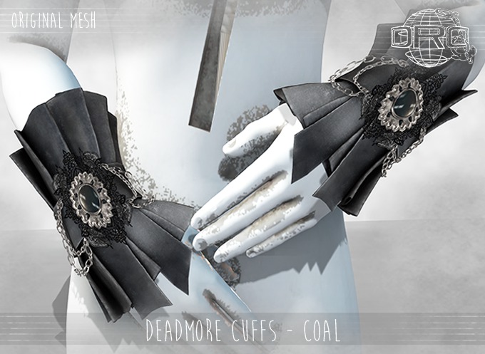 -DRD- Deadmore Cuffs - Coal