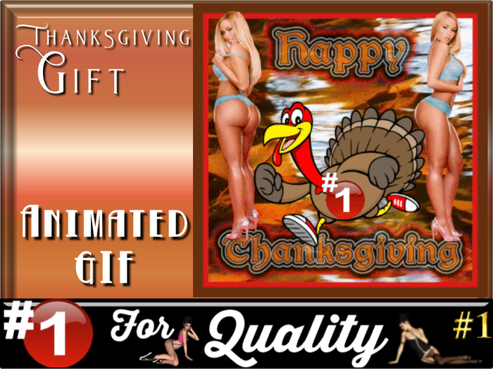 #1 STORE          "" Happy Thanksgiving_Turkey (Gif)