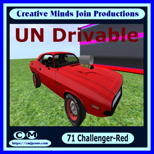 71 Dodge Challenger Red