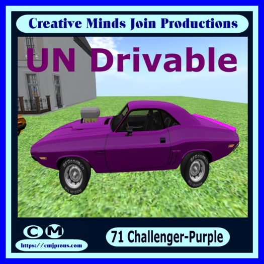 71 Dodge Challenger  Purple