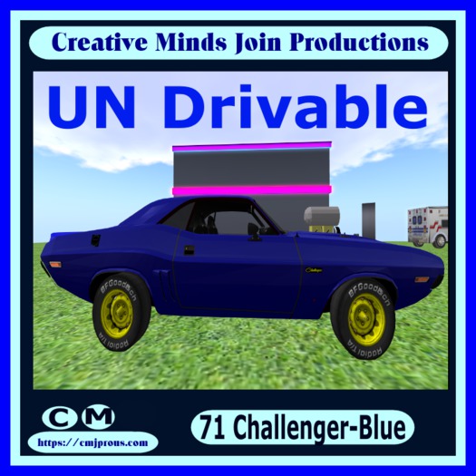 71 Dodge Challenger  Blue