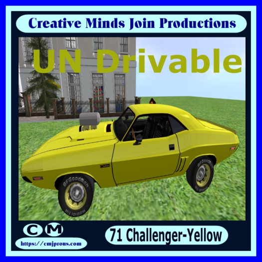 71 Dodge Challenger  Yellow