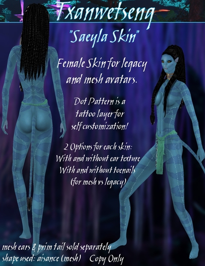 Txanwetseng :: Saeyla Skin Pack