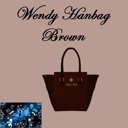 Wendy Handbag Brown  (Boxed)