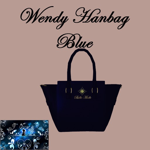 Wendy Handbag Blue  (Boxed)