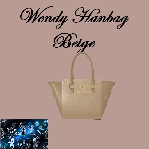 Wendy Handbag Beige  (Boxed)