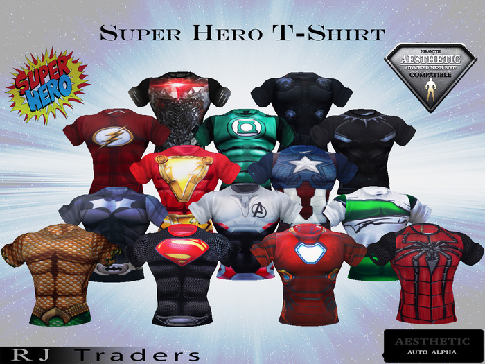 Aesthetic SuperHero Tshirt