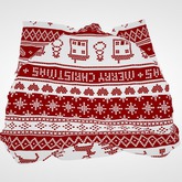 Real Body Sleeping Christmas Blanket-Red Line Boxed