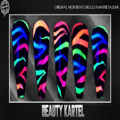 {BK} Mara Bento Nails w/Hud Blacklight Edition 03 V.2 (ADD ME)