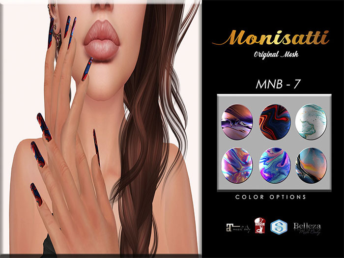 [MNB - 7] Monisatti - Long Nails