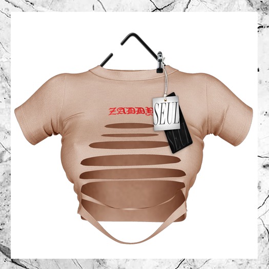 SEUL - Kora Slash Tee -Zaddy