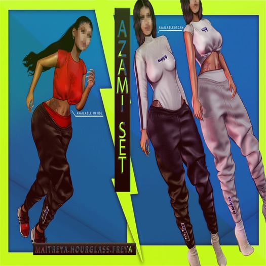 MX // Azami Sweats - Fatpack (Wear Me)