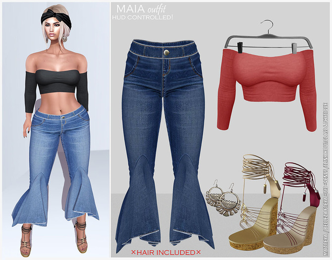 ★MAIA Outfit HUD Controlled!★