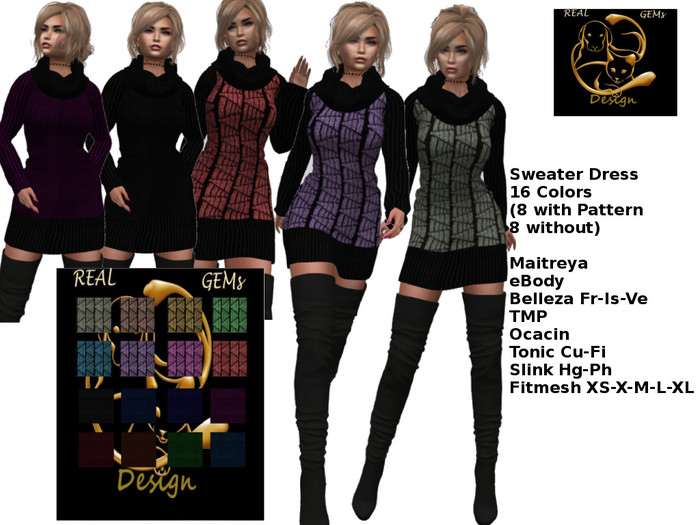 [RG] Candy Sweater Dress FatPack (Box)