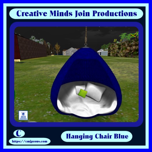 Hanging Swing Blue Boxed