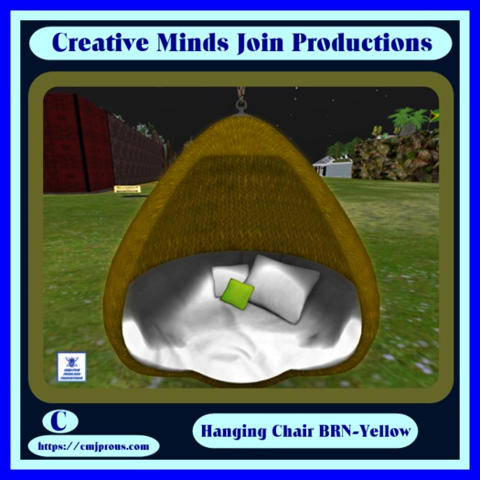 Hanging Swing Brown-Yellow Boxed