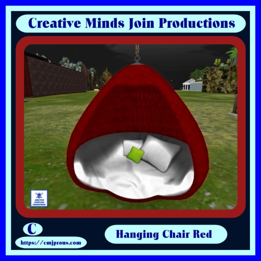 Hanging Swing Red Boxed