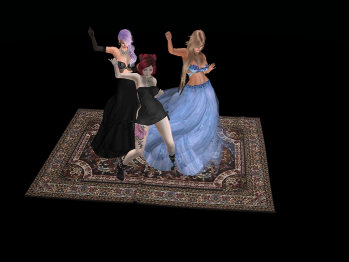 VRDz BENTO Three Sitter Triad Dance Engine Rug V5.6