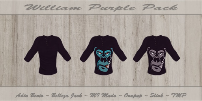 {KAIS} William_Top Purple Pack {ADD}