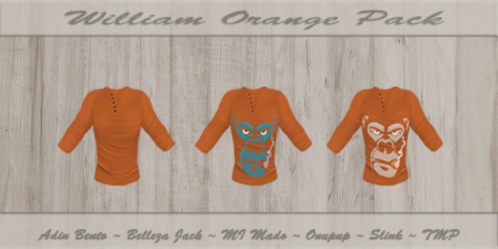 {KAIS} William_Top Orange Pack {ADD}