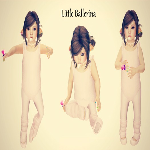 Portrait Pro Poses - (add) Little Ballerina