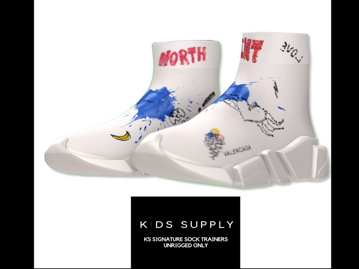 K!S // Signature Sock Trainers