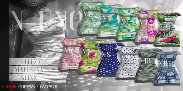 N-Uno - Lena Dress // N 5 // Belleza Freya