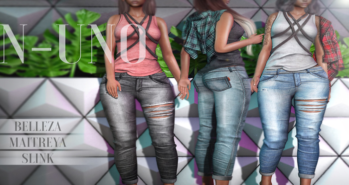 N-Uno - Alexa Jeans // N 8 // Slink Hourglass