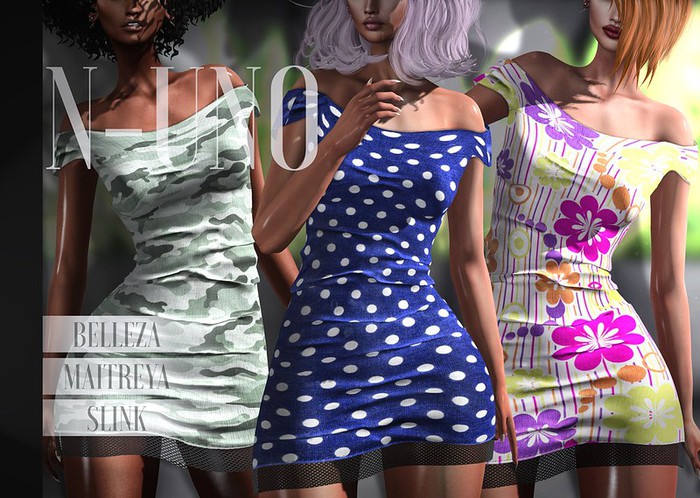N-Uno - Lena Dress // N 2 // Maitreya