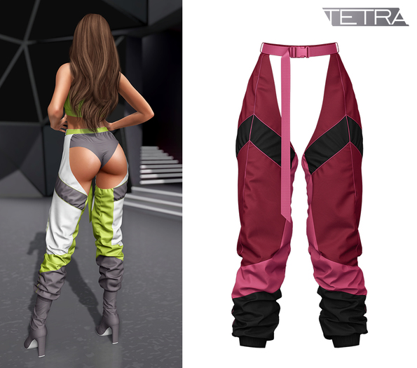 TETRA - Diva - Pants & Belt (Multicolor 2)