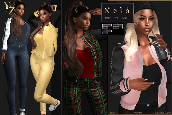 >> UnPack HUD << YELIZ MESH "NOLA" - DEMO