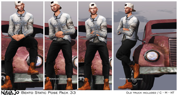 Navajo - Bento Static Pose Pack 33