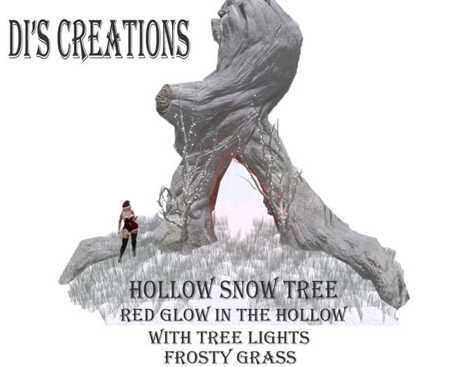 TREE WINTER SNOW HOLLOW