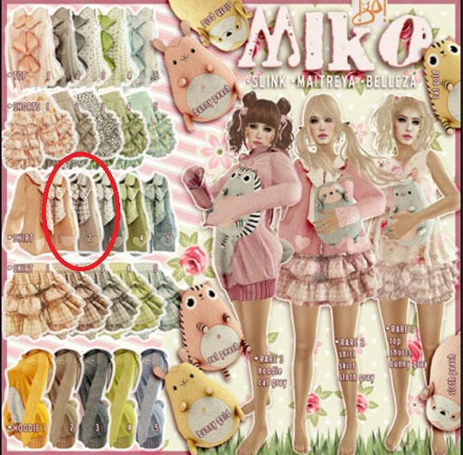!gO! Miko shirt - 2