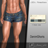 [JuneFit] FitnessNana_DenimShorts