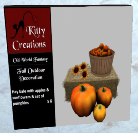 Fall Outdoor Decoration - Kitty Creations