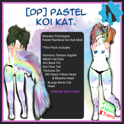 *DP* Pastel KoiKat Kemono MODD [Boxed]