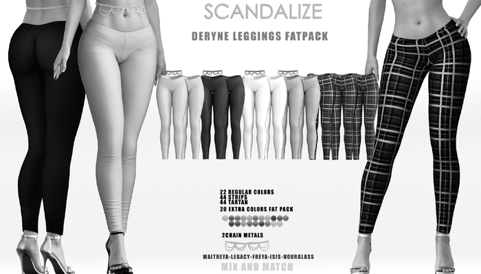 SCANDALIZE. Deryne. Leggings. DEMO