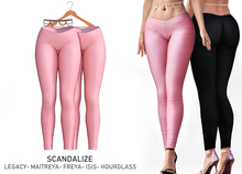 SCANDALIZE. Deryne. Leggings. PinkPale