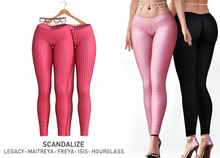 SCANDALIZE. Deryne. Leggings. Pink
