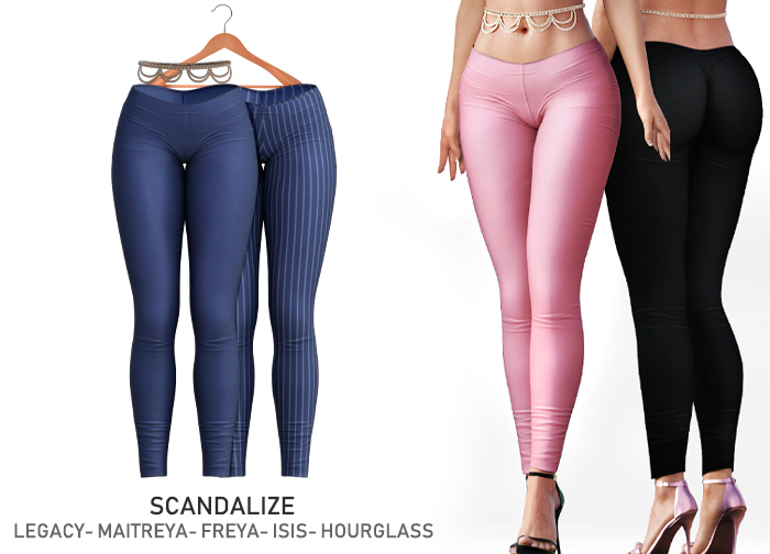 SCANDALIZE. Deryne. Leggings. Night