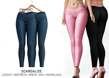 SCANDALIZE. Deryne. Leggings. MidNight