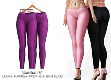SCANDALIZE. Deryne. Leggings. Lila