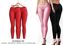 SCANDALIZE. Deryne. Leggings. Fluor