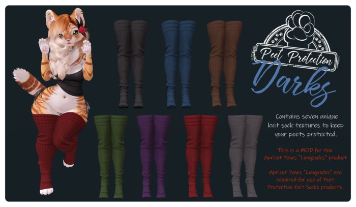 +PP+ Long Socks - Darks  (Add me!)