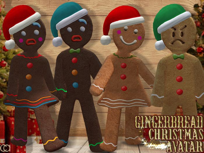 [CA] CHRISTMAS PROMO GINGER BREAD AVATAR