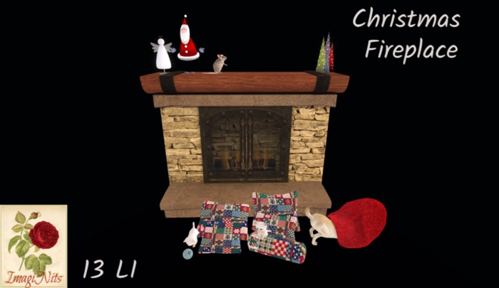 ImagiNits Christmas Fire Place