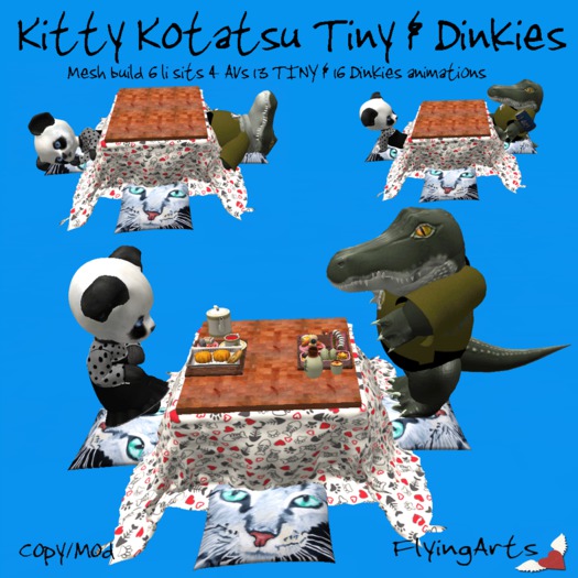 !FA! Kotasu Kitty Tiny Dinkies